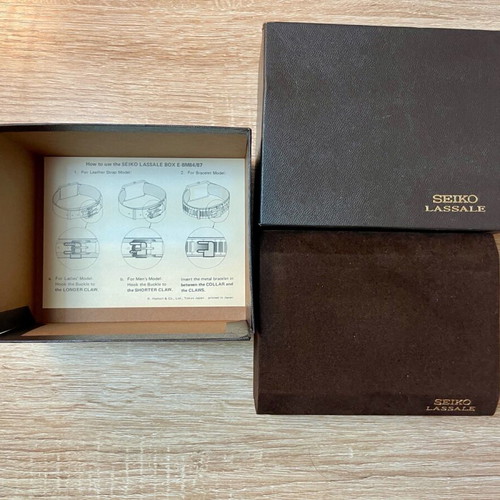 Seiko vintage box new old stock