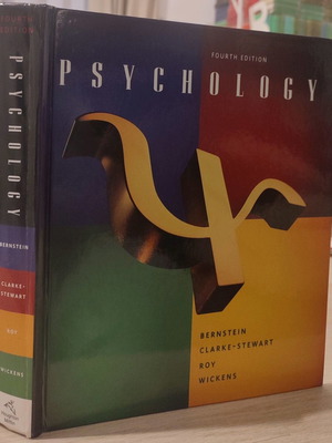 Psychology hardcover book used in English