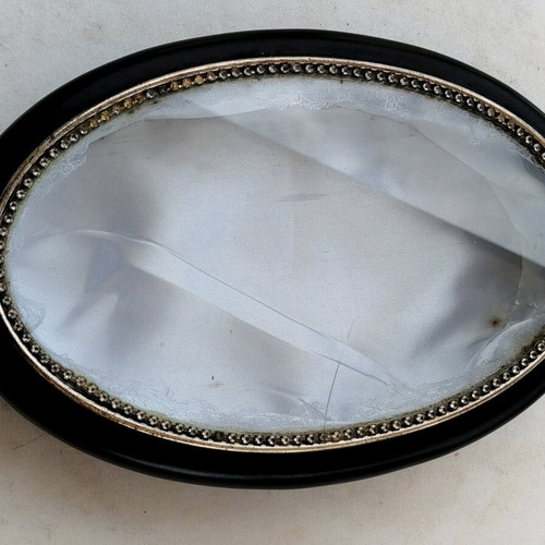 Stefanothiki new handmade wood and satin box with rhinestones