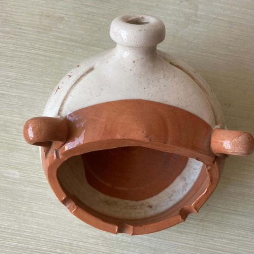Handmade ceramic ashtray Sifnos like new