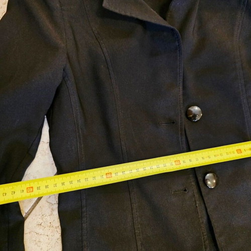Happening blazer jacket like new, black, sizes S and M