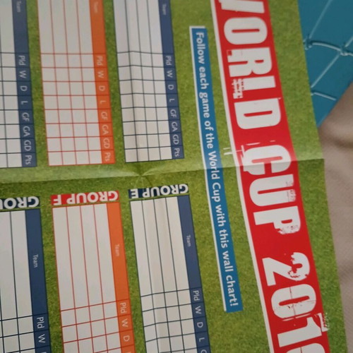 World Cup Skills book like new, football, English