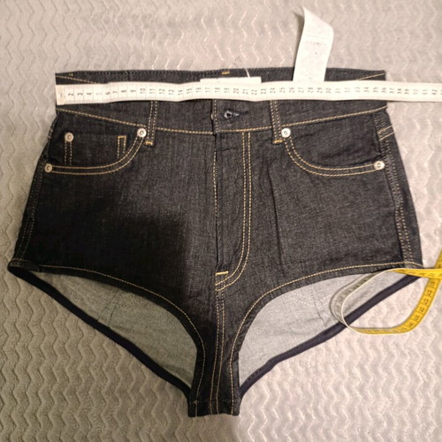 Dua Lipa x Pepe Jeans denim shorts size Medium like new, blue