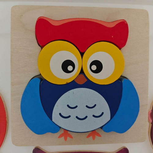 Djeco Educational Toy Learn to Open and Close Clothes like new