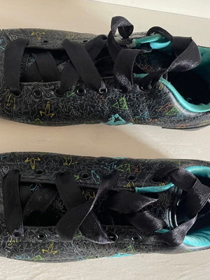 Le Coq Sportif γυναικεία sneakers Νο36 σαν καινούργια, μαύρο και μπλε