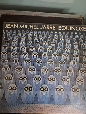 Δίσκος βινυλίου Jean Michel Jarre Equinoxe με υπογραφή