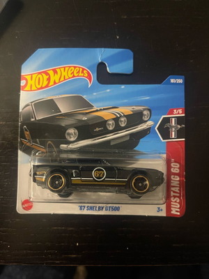 67 Shelby GT500 Mustang Hotwheels sealed