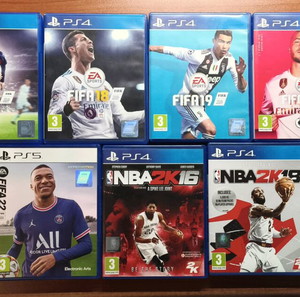 Συλλογή παιχνιδιών για ps4 και ps5(fifa/2k)