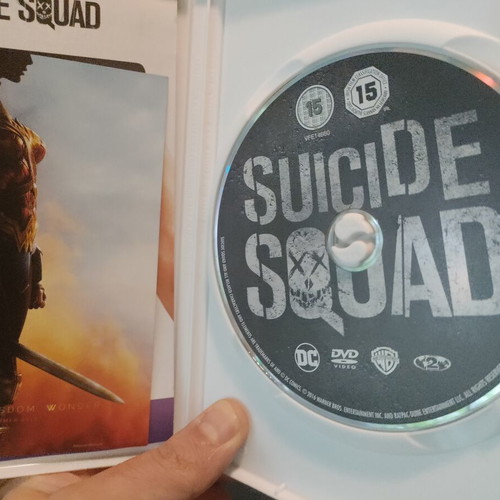 Suicide Squad DVD like new with Greek subtitles