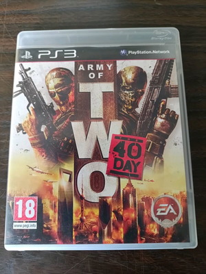 Army of Two 40th Day PS3 game like new with case and booklet