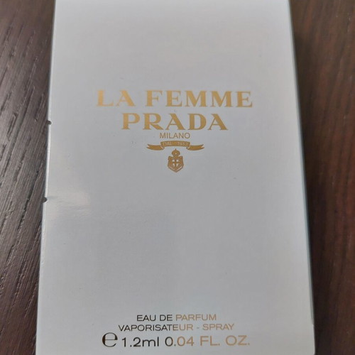 Prada La Femme Eau de Parfum sample new 1.2ml