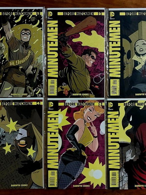 Before Watchmen Minutemen Complete Limited Series 1-6 Like New