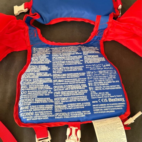 Spider-Man Life Jacket Like New for Ages 3-5
