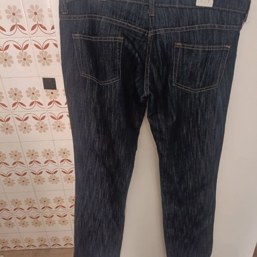 Women's low-rise jeans like new, size 44, dark blue