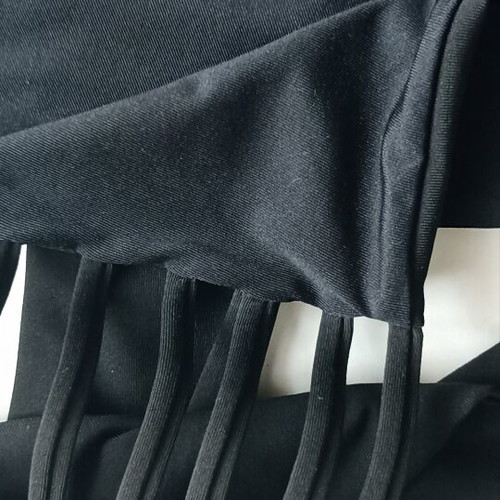Bikini bottom high waist black size M like new
