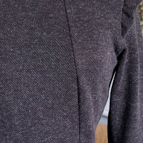 Meri long dress gray like new, size S