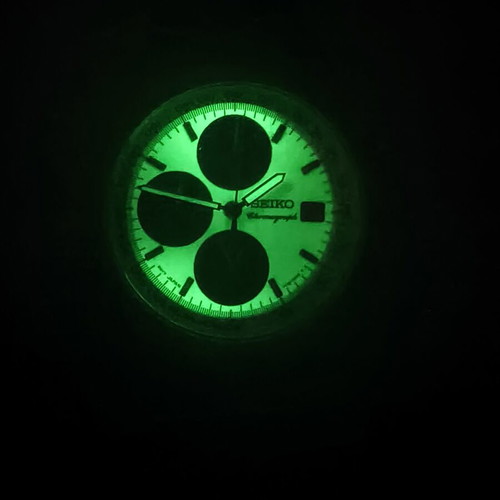 Seiko 7T32-7C60 "Panda" Alarm Chronograph watch, vintage 1996