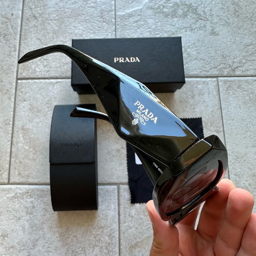 Prada glasses new, black