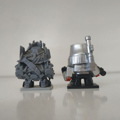 Transformers Minifigures used, Optimus Prime, Megatron, Grimlock, Mudflap & Rampage