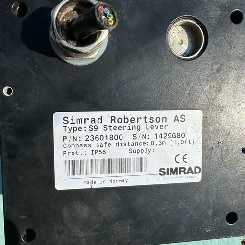 Simrad Robertson AS S9 autopilot like new