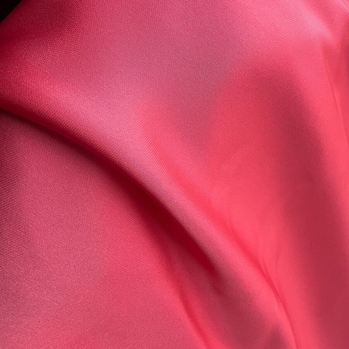 Iridescent pink dress like new, one size, strapless with ties