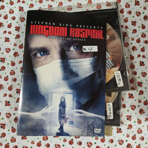 Kingdom Hospital 4 DVD set with Greek subtitles