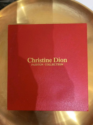 Christine Dion αυθεντικό κουτί κοσμημάτων μεταχειρισμένο 15 x 15 cm