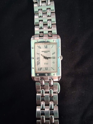 Raymond Weil Geneve Tango women's watch used, silver