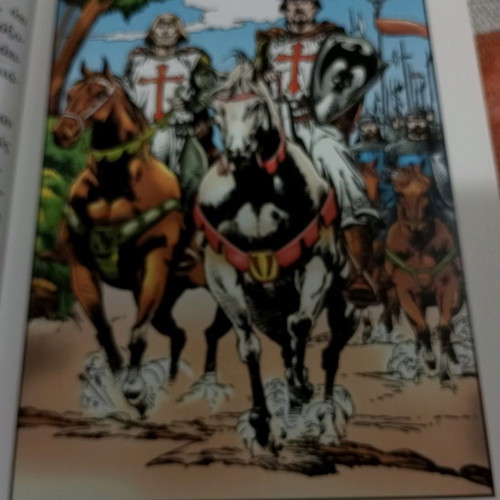 Ivanhoe used book with color illustrations by Sir Walter Scott