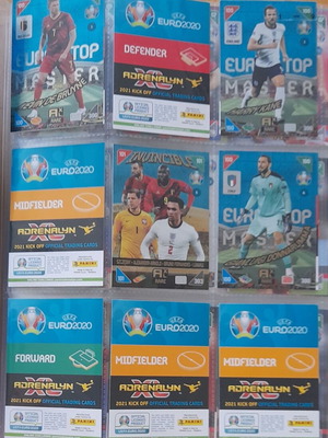 Euro 2020 Kick Off Adrenalyn XL album with 346/405 cards like new