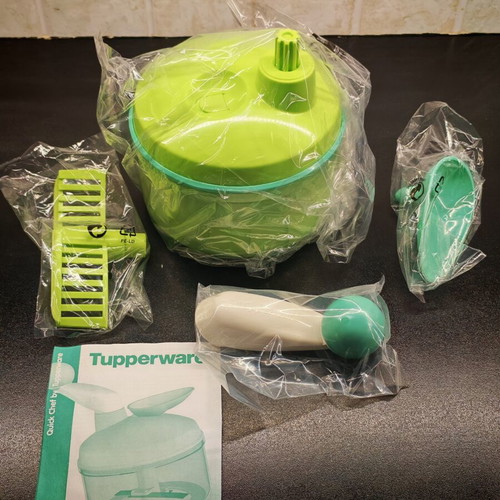 Tupperware Quick Chef 1.5L Manual Chopper new