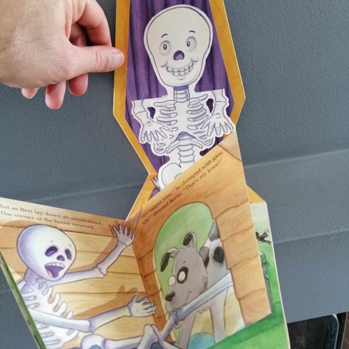 Bertie Bones (Monster Madness) book used, pop-up in English