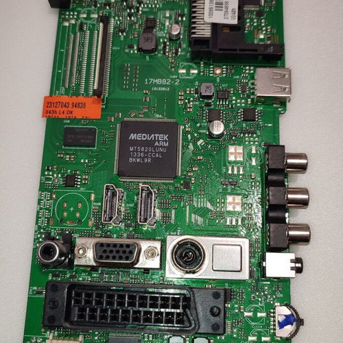 Vestel Mainboard 17mb82-2 μεταχειρισμένο, λειτουργική από τηλεόραση