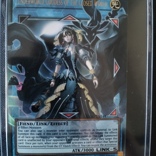 Underworld Goddess of the Closed World Starlight Rare Yu-Gi-Oh! Card new