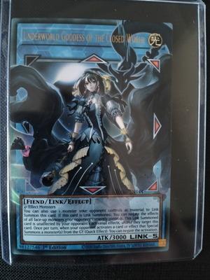 Underworld Goddess of the Closed World Starlight Rare Yu-Gi-Oh! Card new