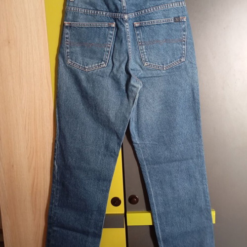 Valentino Garavani women's straight-leg jeans size 38, blue