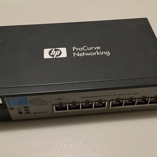 HP 1810G-8 J9449A ProCurve 10/100/1000Base-T PoE Gigabit Switch new