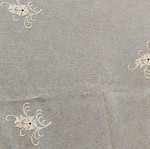 Square Handmade Table Doily new, 1.10×1.10cm