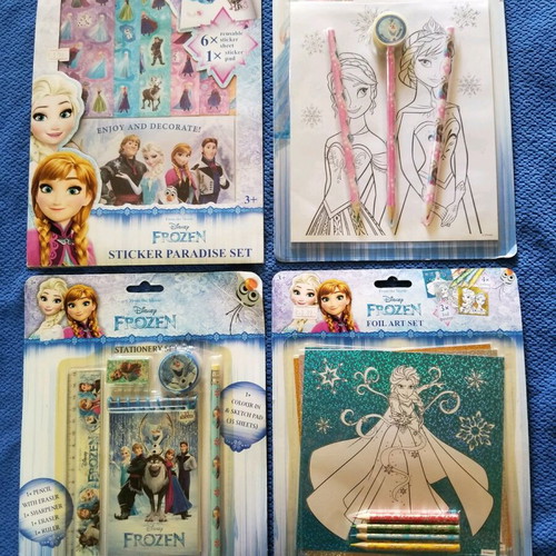 Children's books new, Frozen 4-piece set