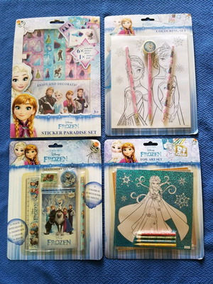 Children's books new, Frozen 4-piece set