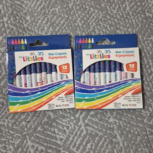 Wax Crayons two packs like new