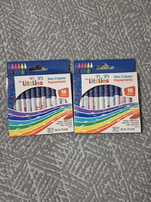 Wax Crayons two packs like new