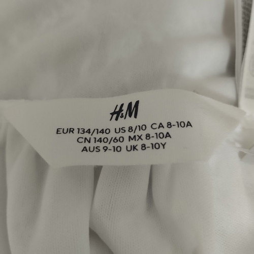 H&M lace mini skirt with frills for girls 9-10, size 134-140