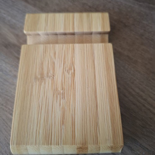 Wooden mobile-tablet stand like new in light color
