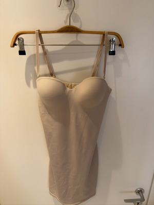 Lovable nude beige body suit shaper size S like new