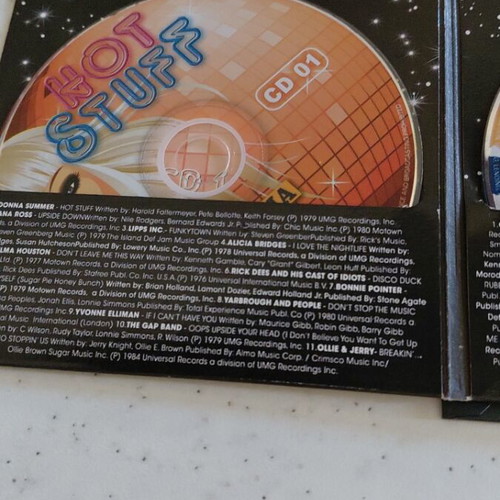 Hot Stuff pop 4 CD box set new
