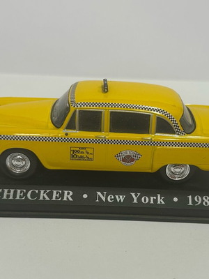 DeAgostini TAXI Checker New York 1980 μεταχειρισμένο χωρίς βιτρίνα