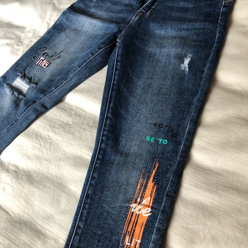 Women's jeans new, sizes S/M, blue
