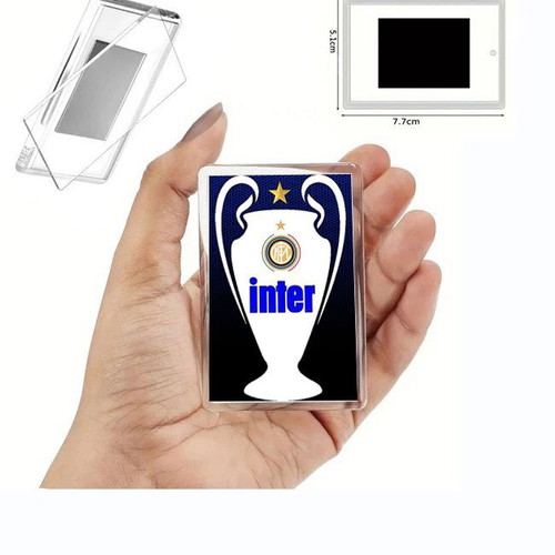 Μαγνήτης ψυγείου Inter Milano με διάφανη ακρυλική κορνίζα φωτογραφιών