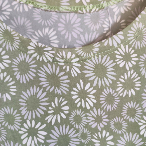 Summer dress new, size L, cool, canvas fabric